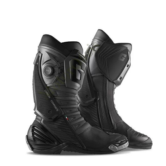 Sportmotoros csizma, GAERNE GP1 LS, fekete-antracit