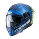 Kép 1/7 - Zárt bukósisak, CABERG Drift Evo, Storm, matt kék/sárga fluo