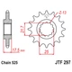 Kép 2/6 - Láncszett Honda CBF500 (ABS) 2004-2008 évjárat