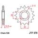 Kép 2/6 - Láncszett Yamaha XJR1300 2007-2015 évjárat