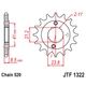 Kép 4/6 - Láncszett Honda XR400 RT,RV,RW,RX,RY,R-1,R-2,R-3,R-4 1996-2004 évjárat