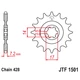 Kép 4/6 - Láncszett Kawasaki KLX140 A8F,A9F,AAF,ABF,ACF,ADF,AEF,AFF,AGF,AHF,AJF,AKF,ALF,AMF,ANF,APF,ARF 2008-2024 évjárat