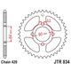 Kép 6/6 - Láncszett Yamaha TT-R110 E 2008-2025 évjárat