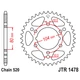 Kép 6/6 - Láncszett Kawasaki ZX-6R (ZX636 B1,B2) 2003-2004