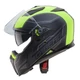 Kép 4/5 - Zárt bukósisak, CABERG Jackal, Supra, matt fekete/fluo