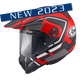 Kép 1/2 - ARAI bukósisak Tour-X4 Detour II piros-fekete