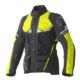 Kép 1/2 - Textil motoros kabát, CLOVER Crossover-4 WP Airbag, sárga-fekete