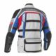 Kép 2/2 - Textil motoros kabát, CLOVER Crossover-4 WP Airbag, kék-szürke