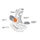Kép 4/9 - Motoros csizma, SHIMA Strato